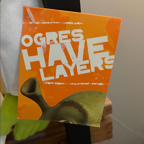 Kids Shrek Plush  with Brown Vest - Picture 2 of 5